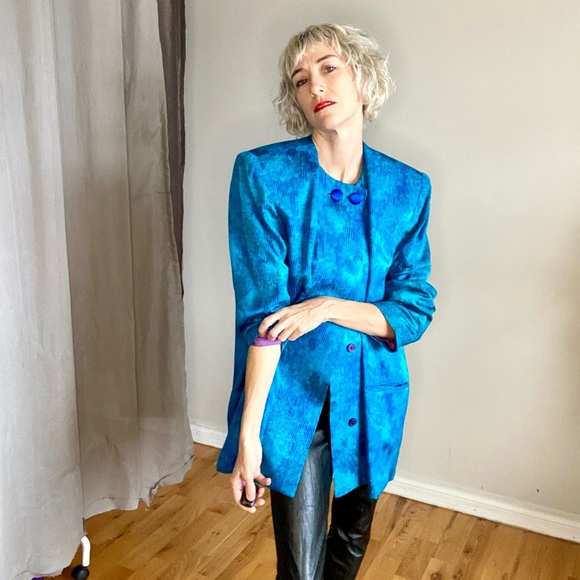 Vintage Flora Kung Silk Jacket - Picture 5 of 14